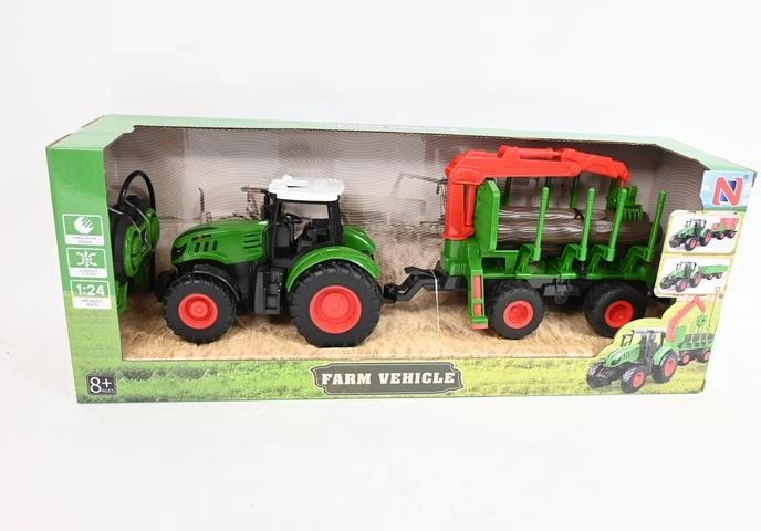 RC traktor s prikolicom