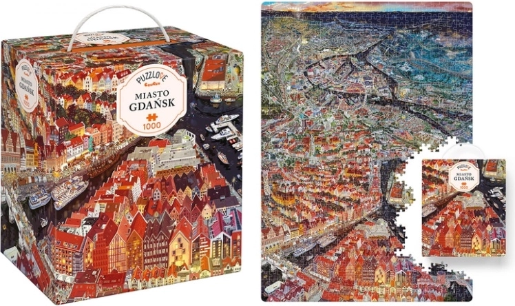 CzuCzu Puzzlove grad Gdanjsk 1000 dijelova