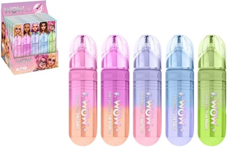 Set svjetlucavih markera WOW Generation – pastelni, 5 kom