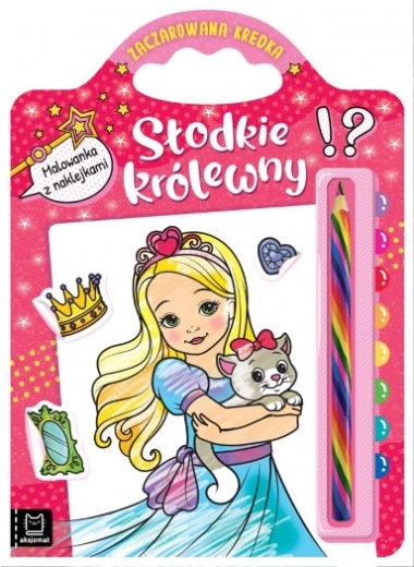 bojanke s naljepnicama – slatke princeze