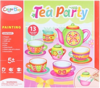 Slikanje vlastitog keramičkog seta za čaj