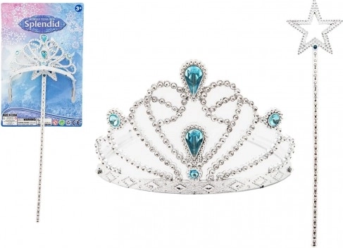 Set ljepote za princeze - Tijara i štapić