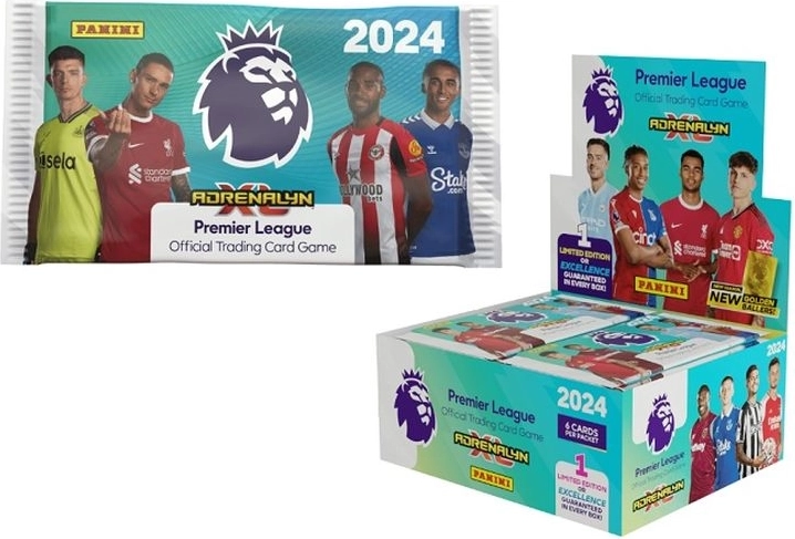 Panini Premier League 2024 Adrenalyn XL kolekcionarske kartice – 36 vrećica
