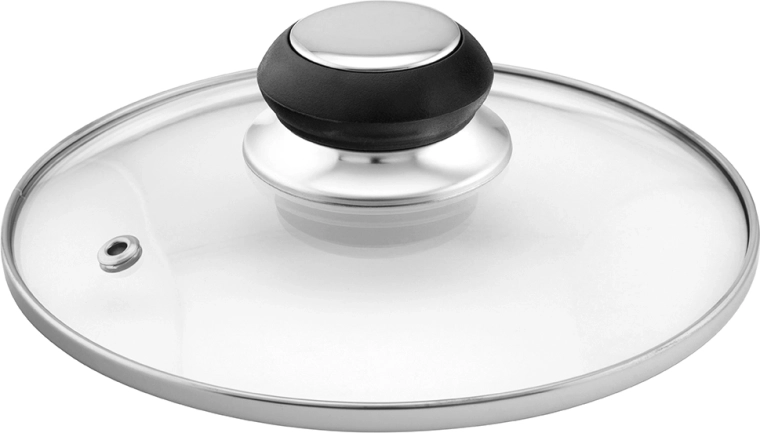 Stakleni poklopac s ventilom za paru