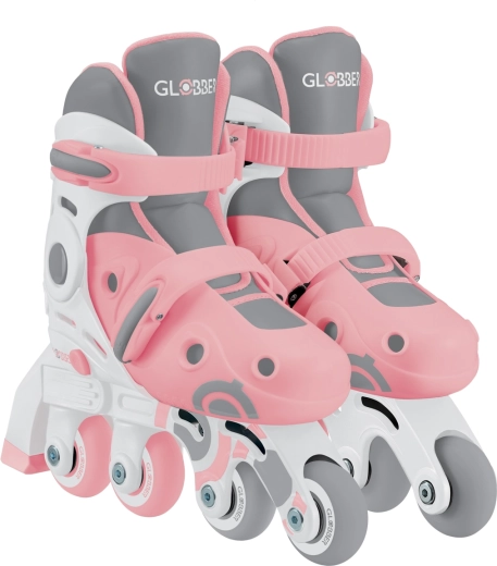 Globber dječje role 2u1 Learning Skates pastelno ružičaste 30–33