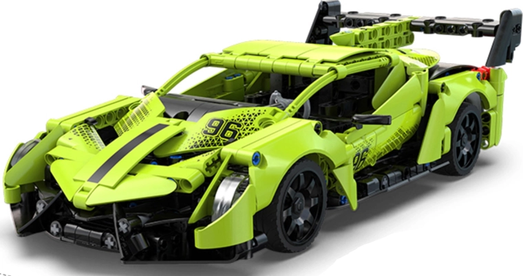416 pieces and detailed sports design