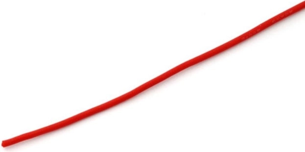 Silikonski vodič MSP 0,5 mm² (20 AWG) crveni 1 m