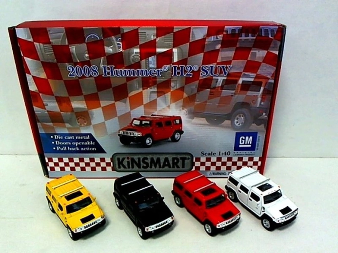 Metalni model auta Hummer 1:40 s vratima koja se otvaraju