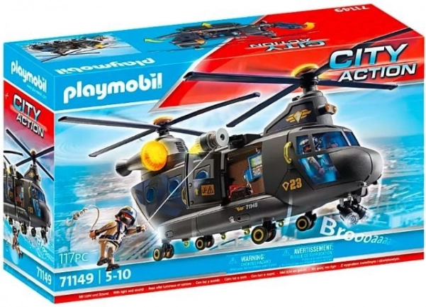 Playmobil City Action spasilački helikopter specijalne jedinice