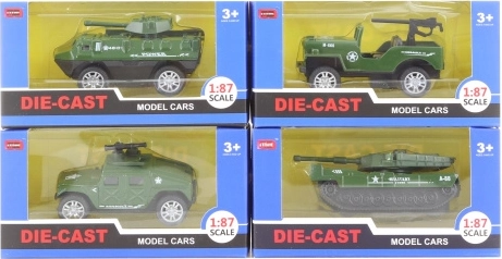 Metalno vojno vozilo 1:87