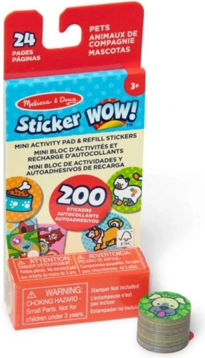 uložak sa naljepnicama kućni ljubimci za melissa & doug sticker wow