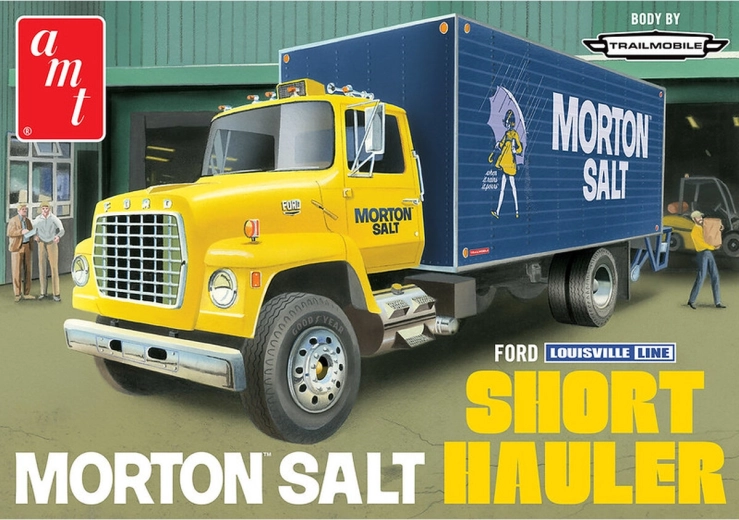 AMT Ford Louisville short hauler „Morton Salt” 1:25 plastični model