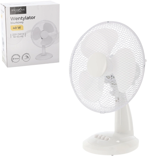 Stolni ventilator bijeli 40 W