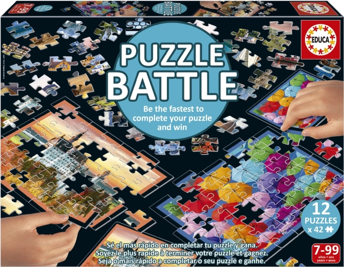 Educa puzzle bitka putovanja 12×42 dijelova