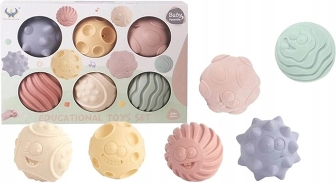 Artyk Sensory Bath Balls - 6 pcs