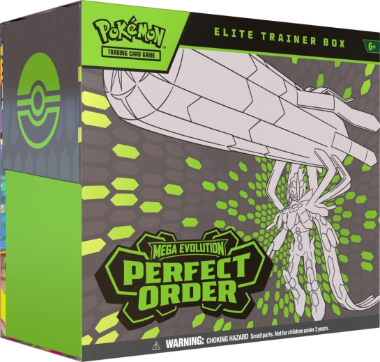 Pokémon TCG Mega Evolution 03 Perfect Order elite trainer box
