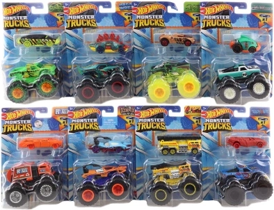 Hot Wheels Monster Trucks mjerilo 1:64 s autićem