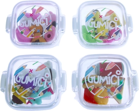 Oblikovane mini gumice – set od 4 kom
