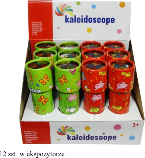 Kaleidoscope with Rotating Head