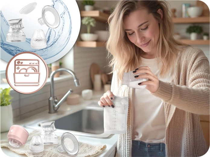 Jednostavno održavanje i sigurni materijali bez BPA