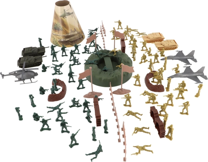 Raznolike figurice i vozila