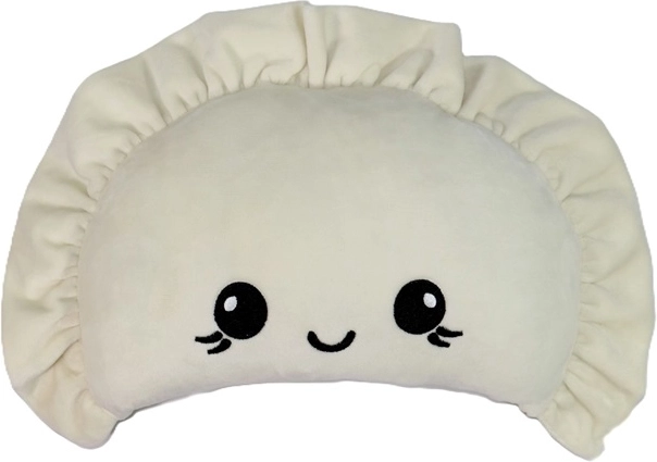 Plišani pierog 60 cm krem boje