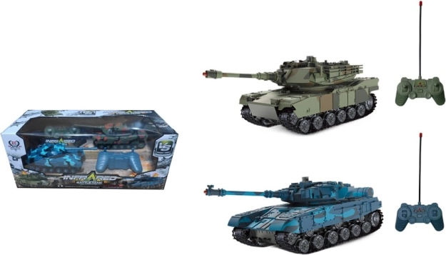 RC borbeni tenk s infracrvenim sustavom 2,4 GHz