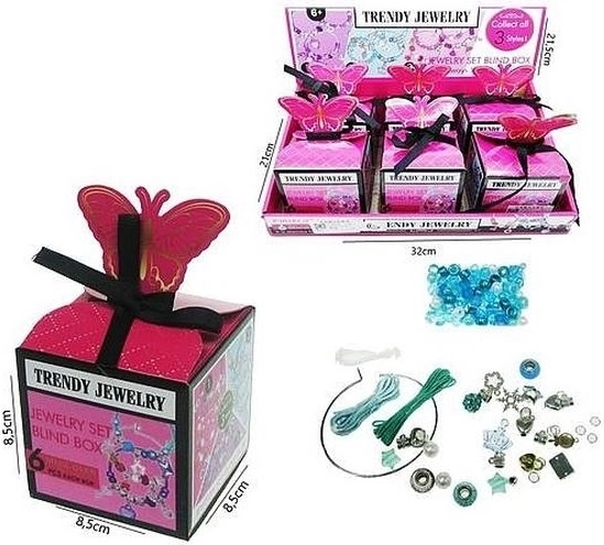 Set za izradu bižuterije – iznenađenje u kutijici (blind box) 6+