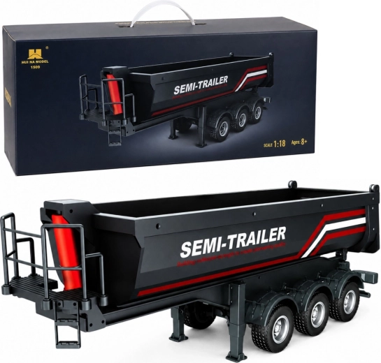 Remote-controlled Huina dump trailer for Scania 1501 1:18 - 1 piece