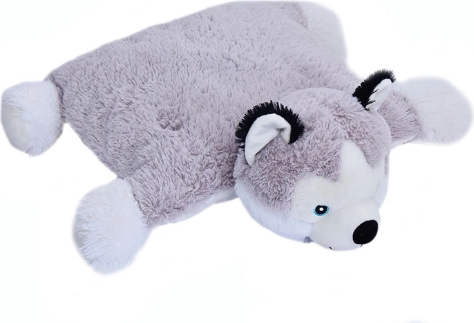 Plišani jastuk husky 2u1 za djecu