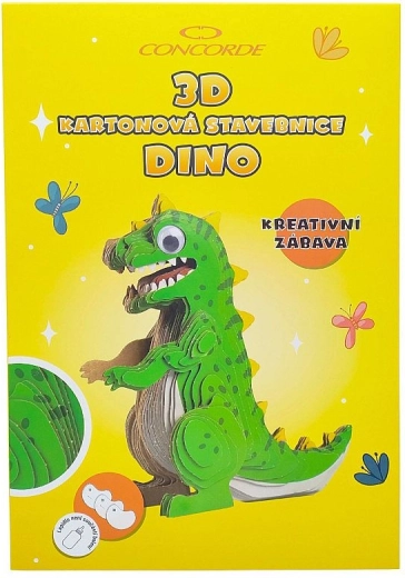 3D kartonski set za sastavljanje – dinosaurus