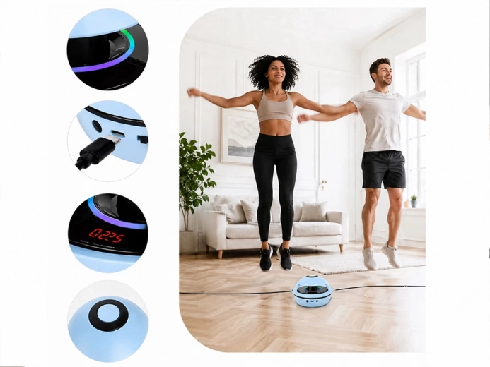 Bluetooth glazba i svjetlosni efekti za zabavnije vježbanje