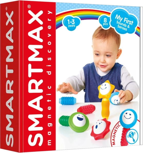 SmartMax magnetska građevinska igračka za razvoj osjetila - 8 dijelova