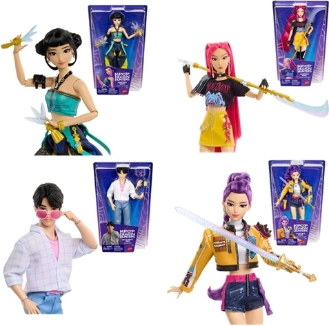 Mattel K-pop Demon Hunters modna lutka assort - 1 komad