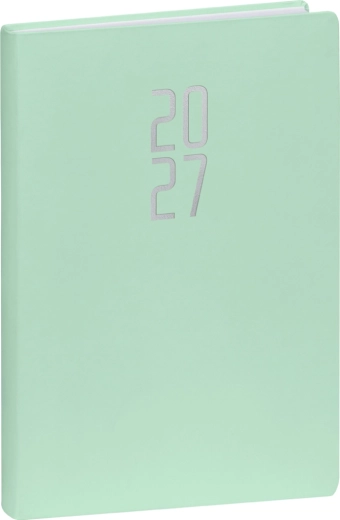 Notique dnevni planer Ponza 2027 mentol 15 × 21 cm