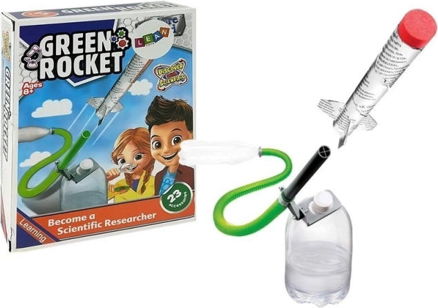 Uradi sam (DIY) obrazovna raketa na zrak pod tlakom
