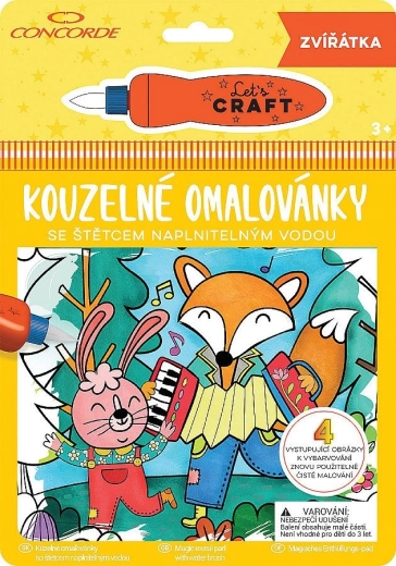 Čarobne bojanke CONCORDE – životinjice