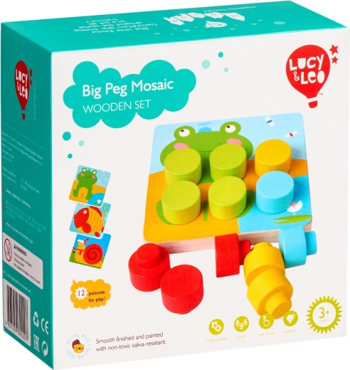 Creative play with a wooden base