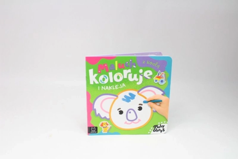 Aksjomat Maluch boji i lijepi naljepnicama – koala (debeli obrisi)