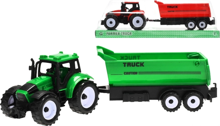 Traktor s prikolicom na inerciju, 29 cm