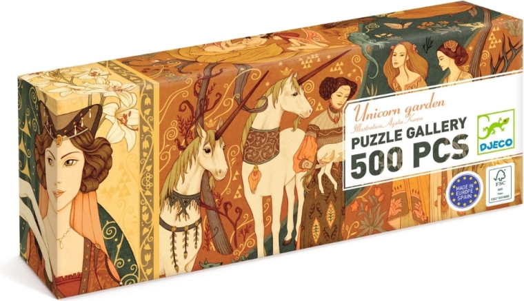 Djeco slagalica Vrt s jednorogom, 500 dijelova