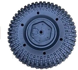 JAMARA front wheel for the Land Rover Defender 110 SVX Li-Power 12.6 V children's electric vehicle
