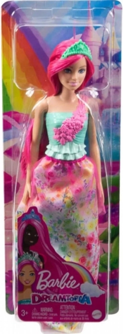 Lutka Barbie Dreamtopia princeza s malinastom kosom - 1 komad