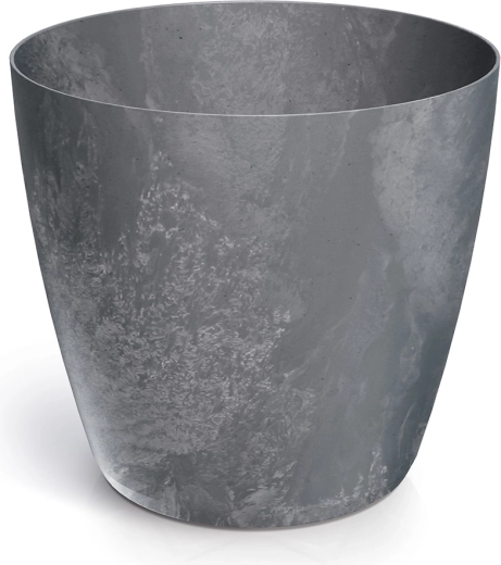 Lončanica Mate s betonskim efektom, marengo, 23,8 cm