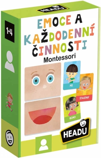 Headu Montessori emocionalni izrazi i svakodnevne aktivnosti – edukativna igra