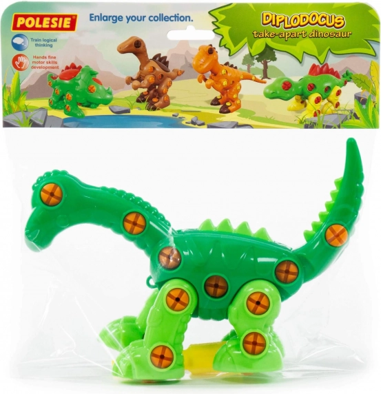 Dinosaurus Diplodocus za odvijanje (sa odvijačem)
