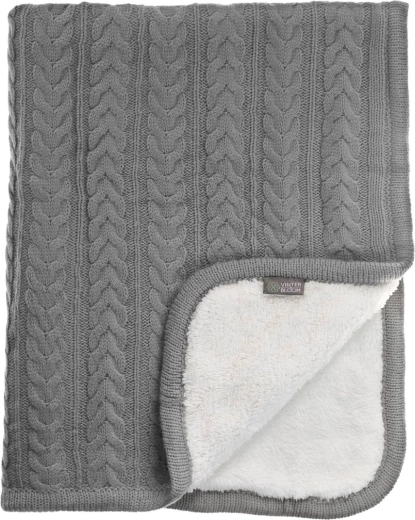 Vinter & Bloom Cuddly Dove Grey blanket