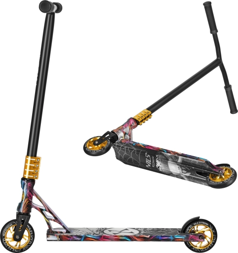 Spider dizajn sa zlatnim detaljima