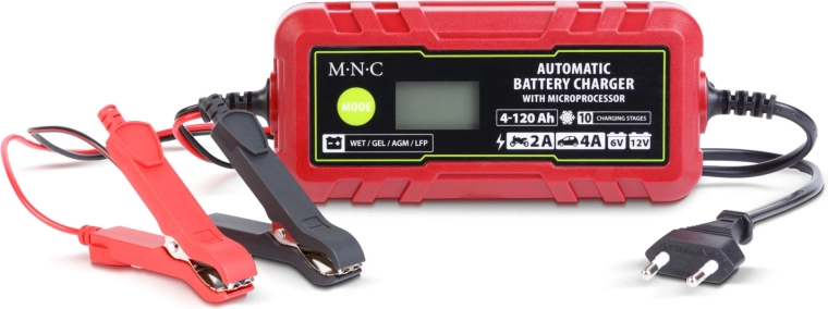 For 6 V and 12 V batteries