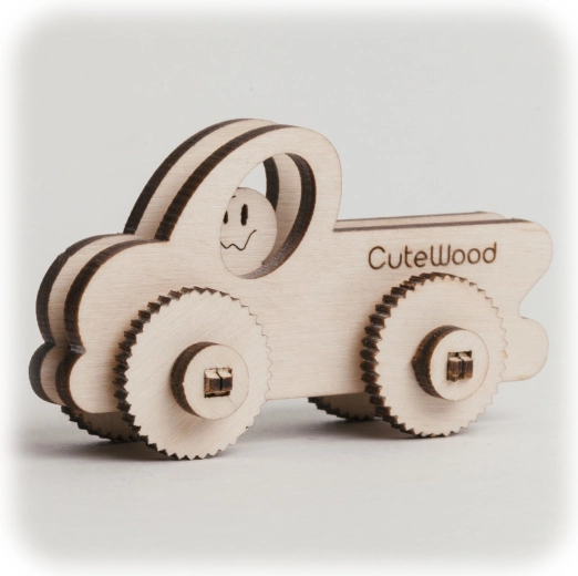 CuteWood drvena 3D slagalica Pick-up
